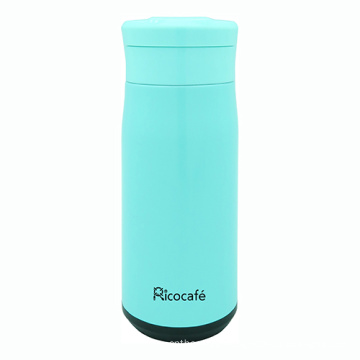 Sky Blue Stainless Steel Vacuum Sports Bottle